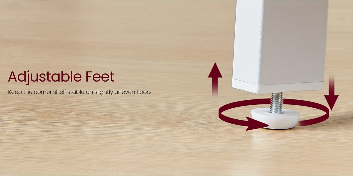 4-Tier Corner Shelf