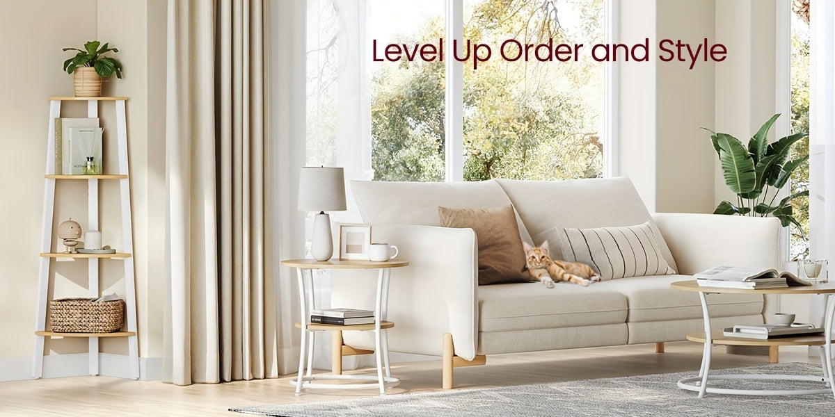 4-Tier Corner Shelf