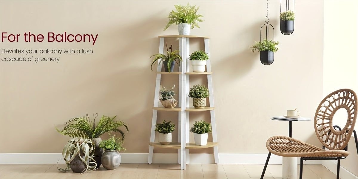 4-Tier Corner Shelf