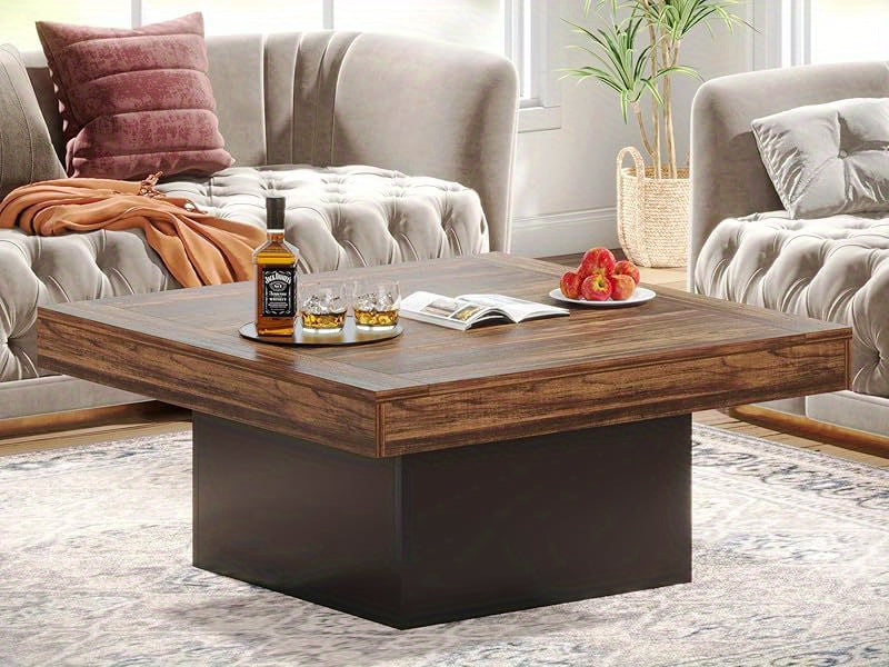LED Square Coffee Table