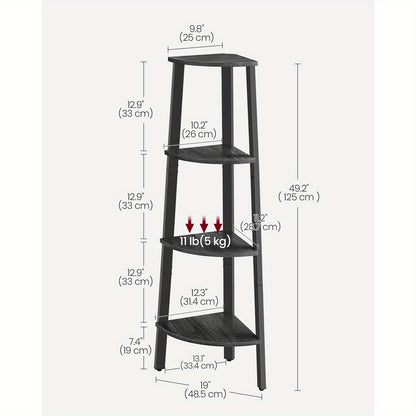 4-Tier Corner Shelf