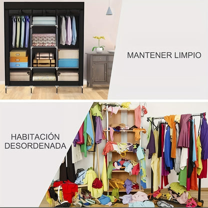 Portable Wardrobe Closet Clothes Organizer