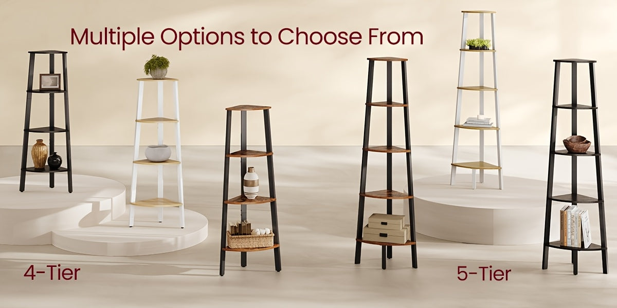 4-Tier Corner Shelf