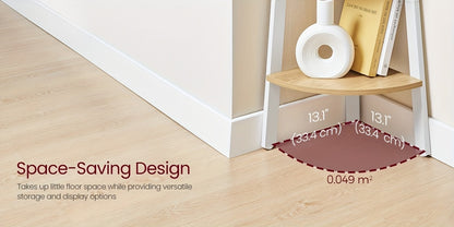 4-Tier Corner Shelf