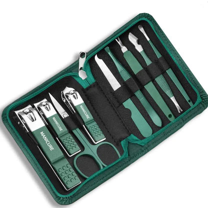 Deluxe Manicure & Pedicure Set With Travel Case