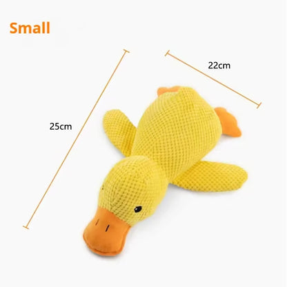 Plush Duck Squeak Toy for Dogs