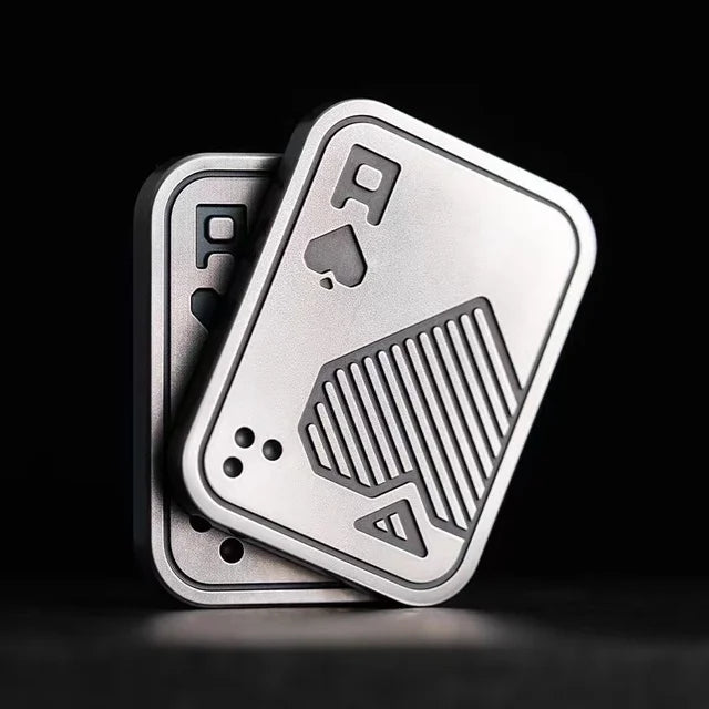 Double Sided King & Ace Metal Slider Stress Relief Toy
