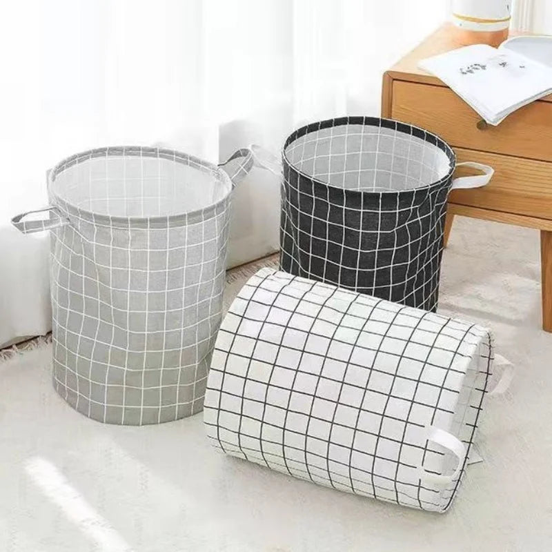 Eco-Friendly Large Foldable Laundry Basket with Handles