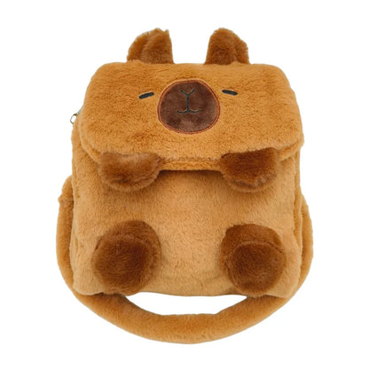 Capybara Plush Mini Backpack