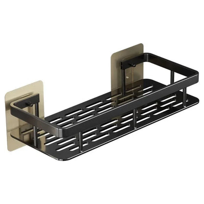 Wall-Mounted No-Drill Bathroom & Kitchen Shelf