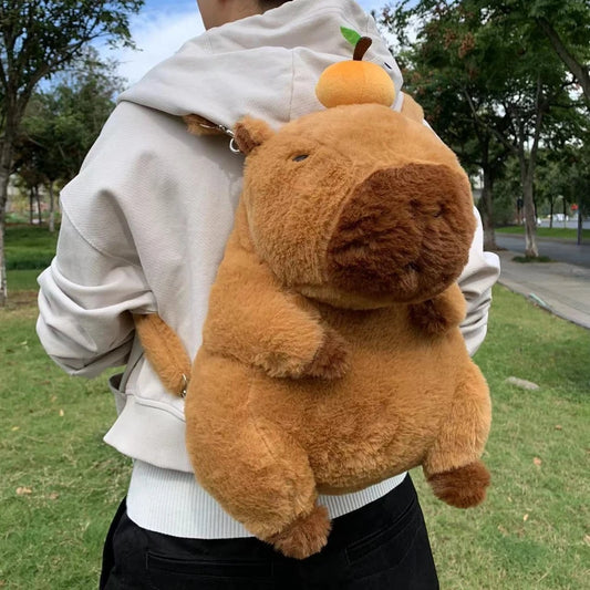 Capybara Plush Mini Backpack