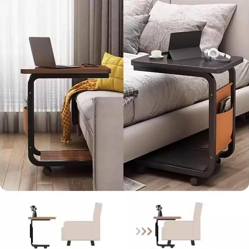 C-Shaped Side Table