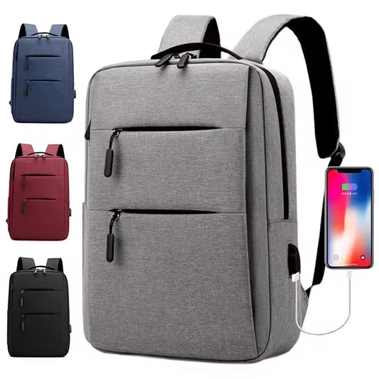 Multi-Layer Zippered Laptop Backpack