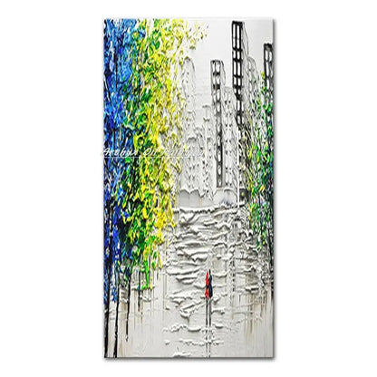 Hand-Made Thick textured Wall art
