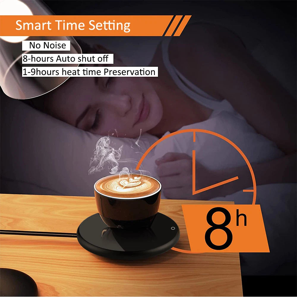 USB Mug Warmer – Electric Coffee Cup Heater with Thermostatic Coaster
