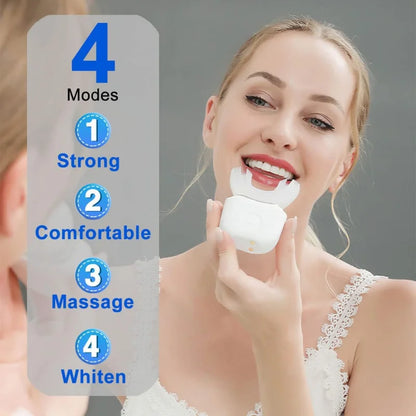 Intelligent Automatic U-Type Sonic Electric Toothbrush – USB Rechargeable with Blue Light Whitening
