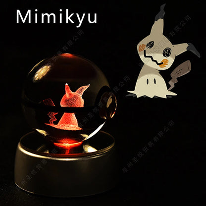 Pokémon 3D Crystal Ball Night Light