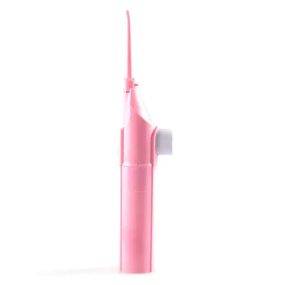 AquaJet™ Manual High-Pressure Oral Irrigator – Portable Water Flossing Toothpick for Dental Care