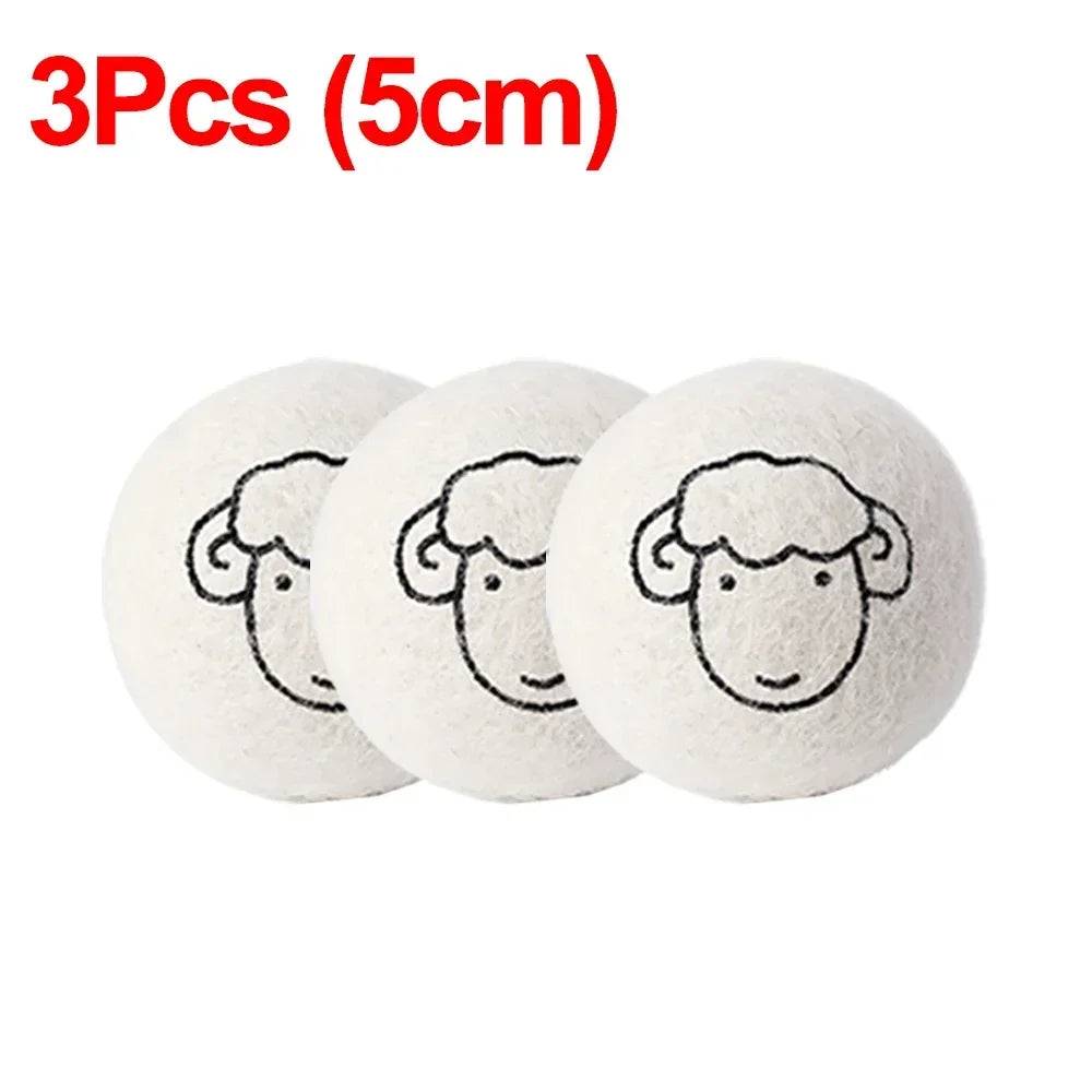 6Pcs Reusable Wool Dryer Balls