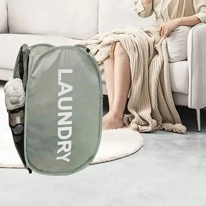Portable Mesh Pop-Up Laundry Hamper