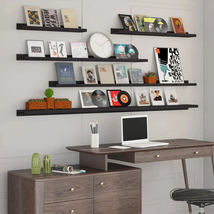 Aluminum Alloy Floating Wall Shelves