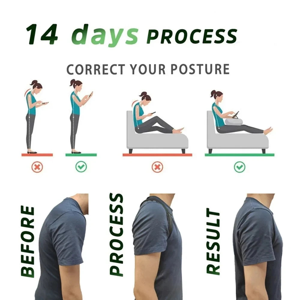 PostureAlign™ Adjustable Back Corrector Belt