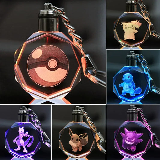 Pokémon Crystal LED Keychain