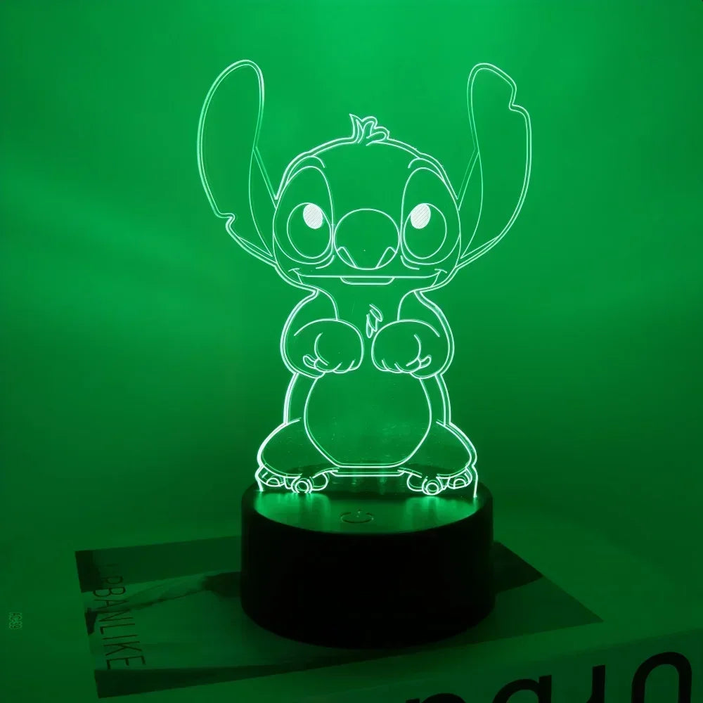 3D Illusion Stitch Night Light