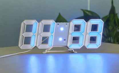 Modern 3D LED Digital Clock