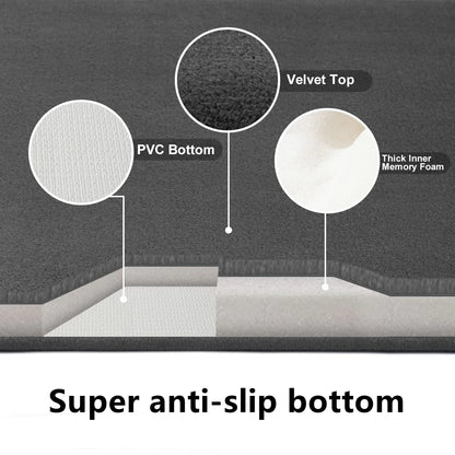 Absorbent Anti-Slip Bathroom Floor Mat