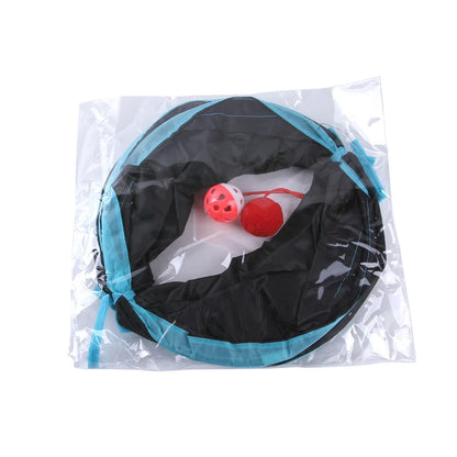 Foldable Cat Tunnel Play Toy