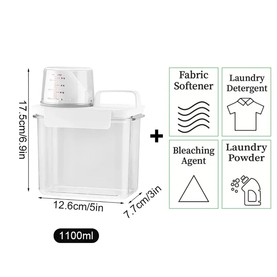 Airtight Laundry Powder Storage Box