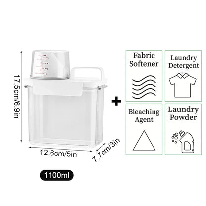 Airtight Laundry Powder Storage Box
