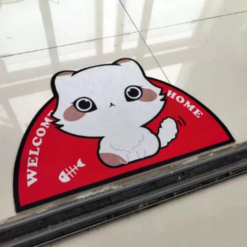Semi-Circular Welcome Home Kitty + Husky
