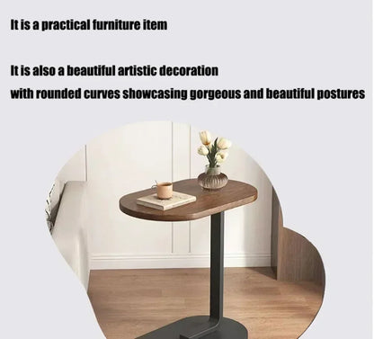 C-Shaped Side Table