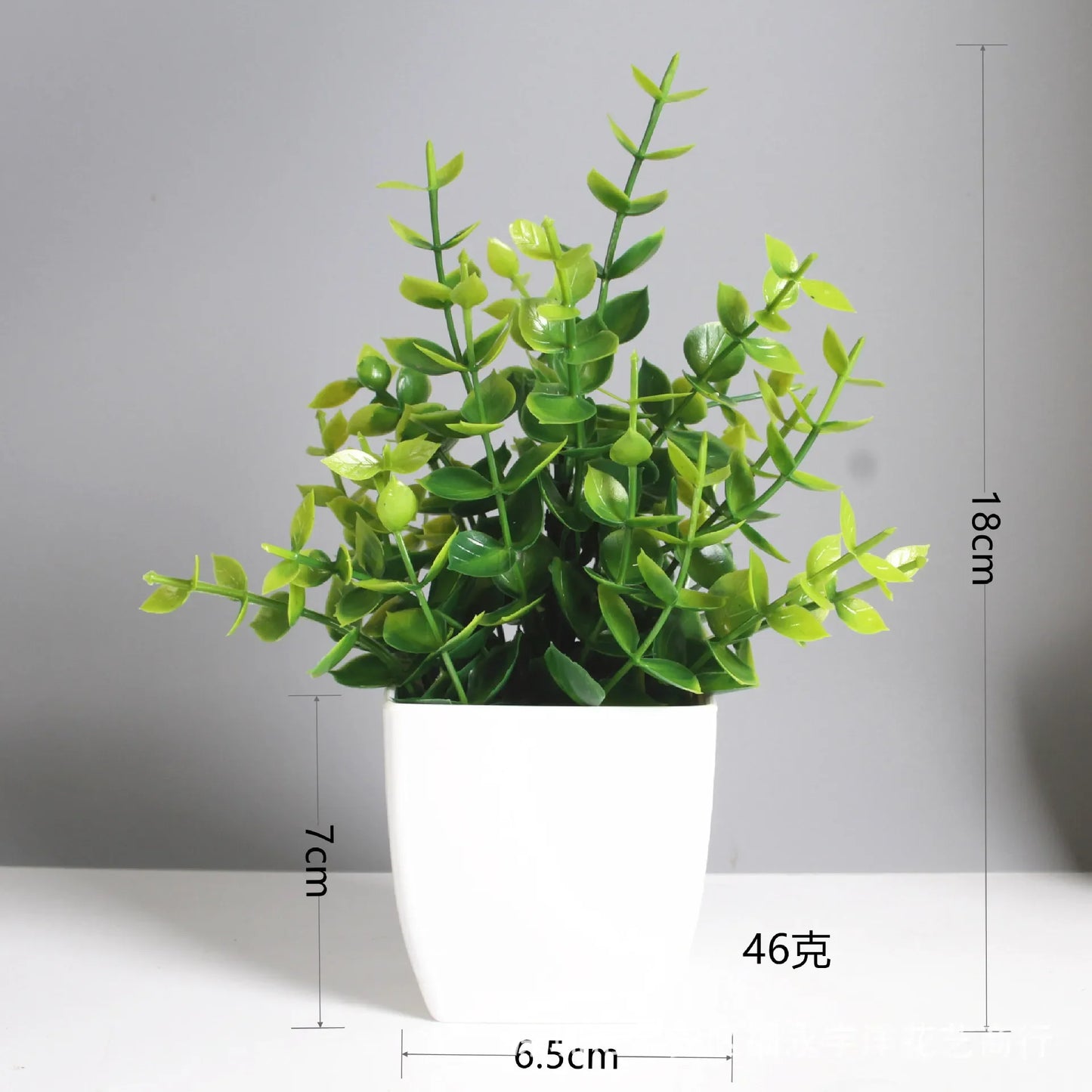 Artificial Bonsai Eucalyptus Plant