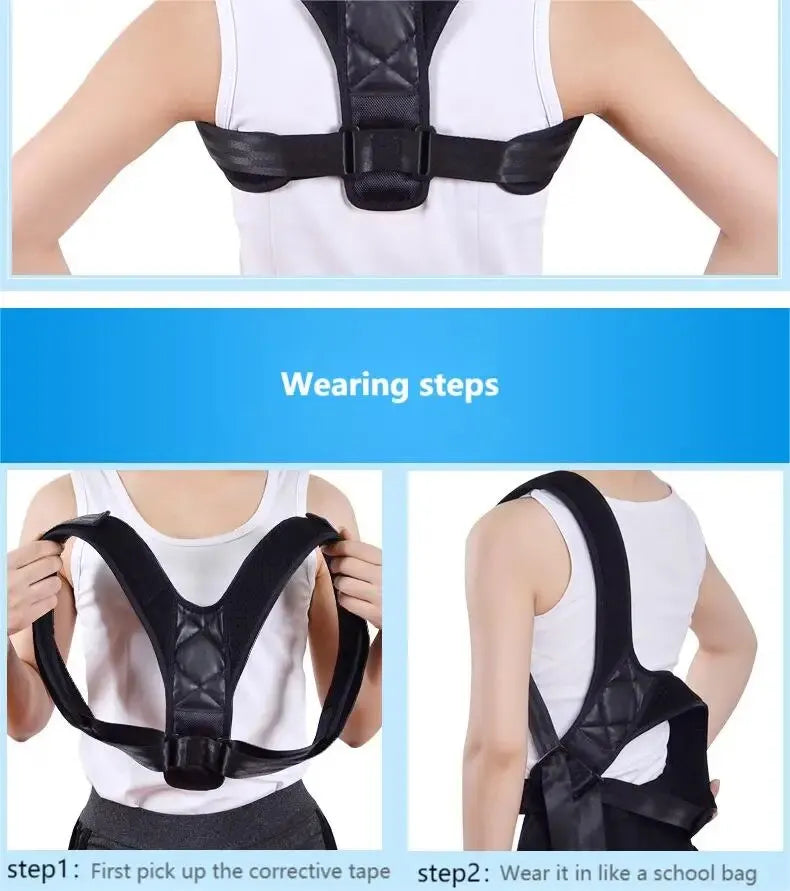 BeeChip™ Posture Pro+ | Breathable Back Correction Belt