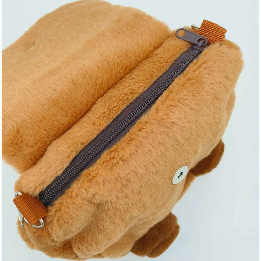 Capybara Plush Mini Backpack