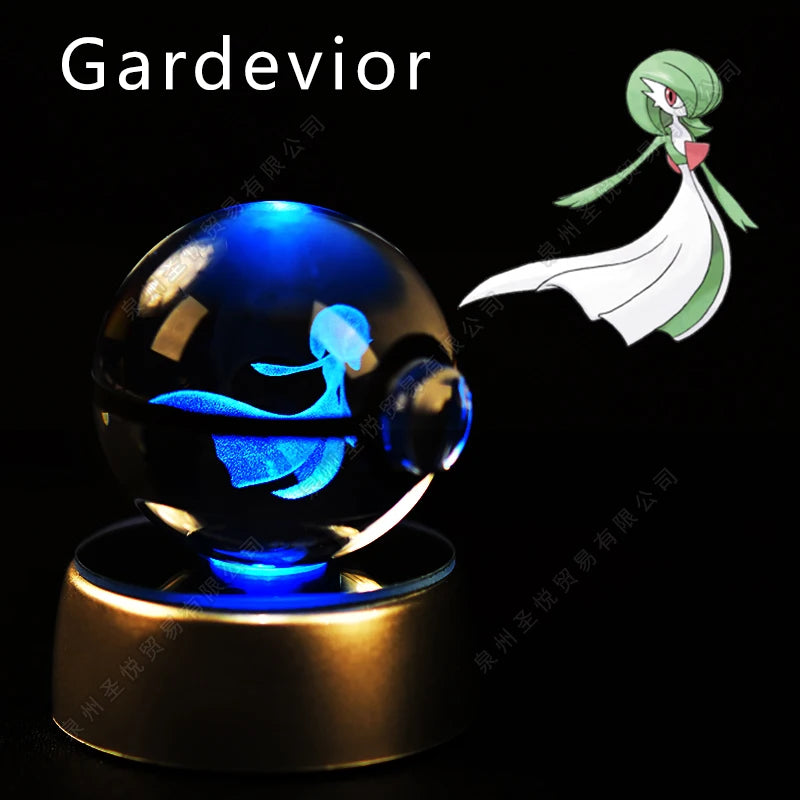 Pokémon 3D Crystal Ball Night Light