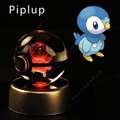 Pokémon 3D Crystal Ball Night Light