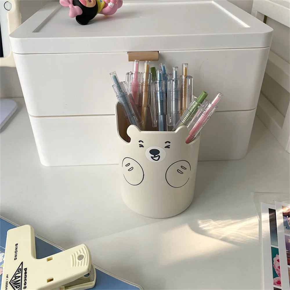 Cute Bear Pencil Holder