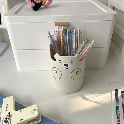 Cute Bear Pencil Holder
