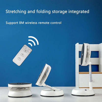 Portable Oscillating Standing Fan with Remote