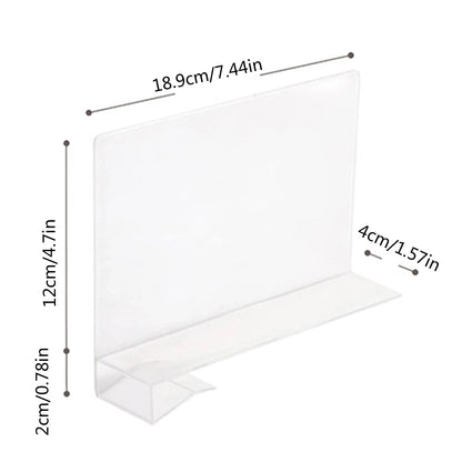 Adjustable Transparent Cabinet & Drawer Divider