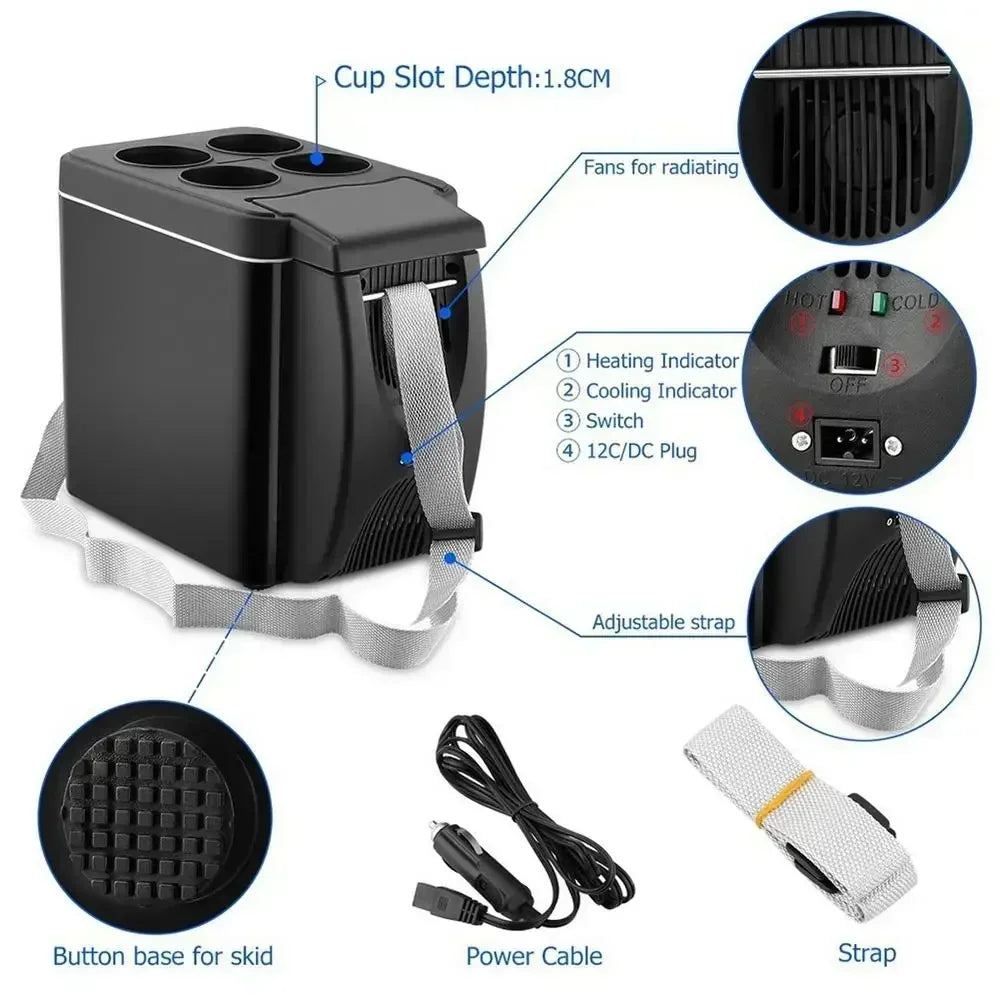 ROADCHILL 6L | Car Mini Fridge & Warmer