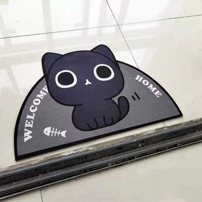 Semi-Circular Welcome Home Kitty + Husky