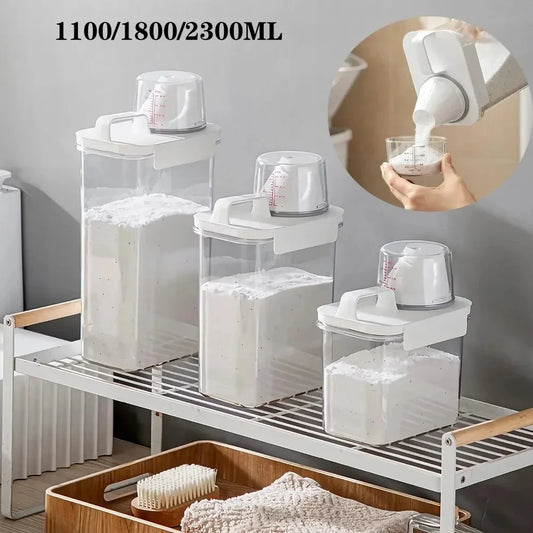 Airtight Laundry Powder Storage Box