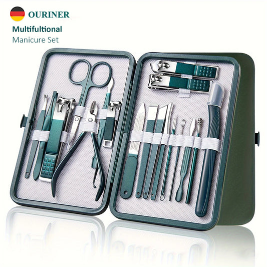 Deluxe Manicure & Pedicure Set With Travel Case