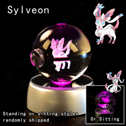Pokémon 3D Crystal Ball Night Light