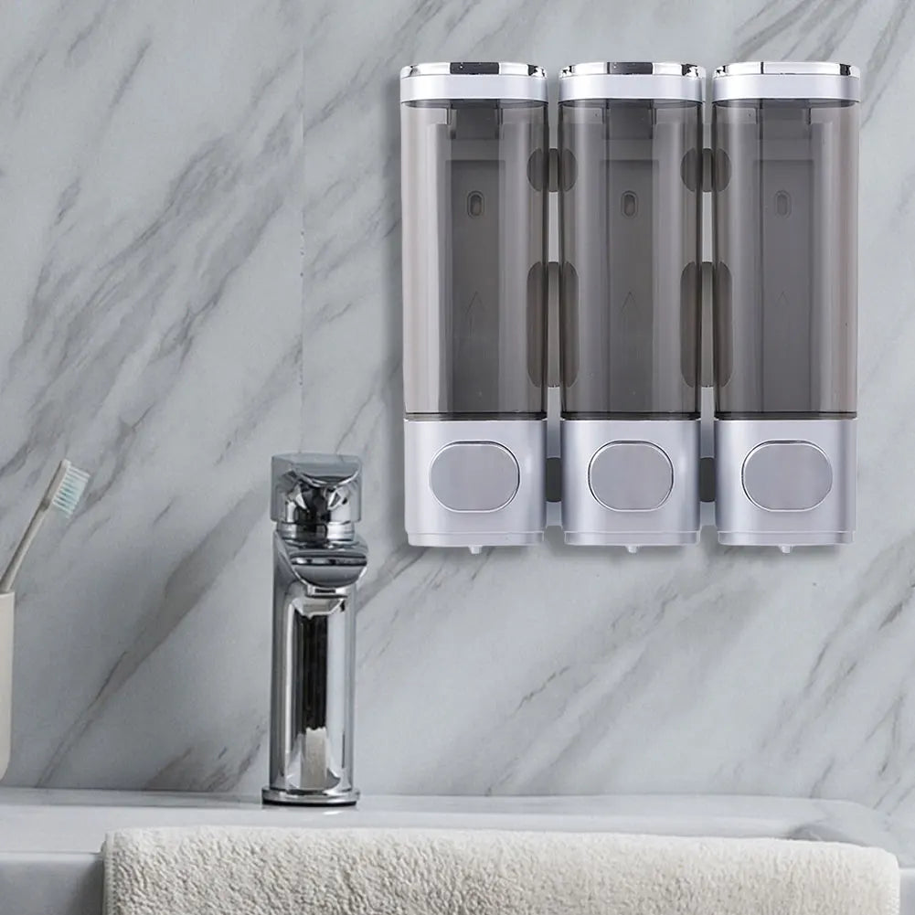 3 piece Wall-Mounted Soap Dispenser